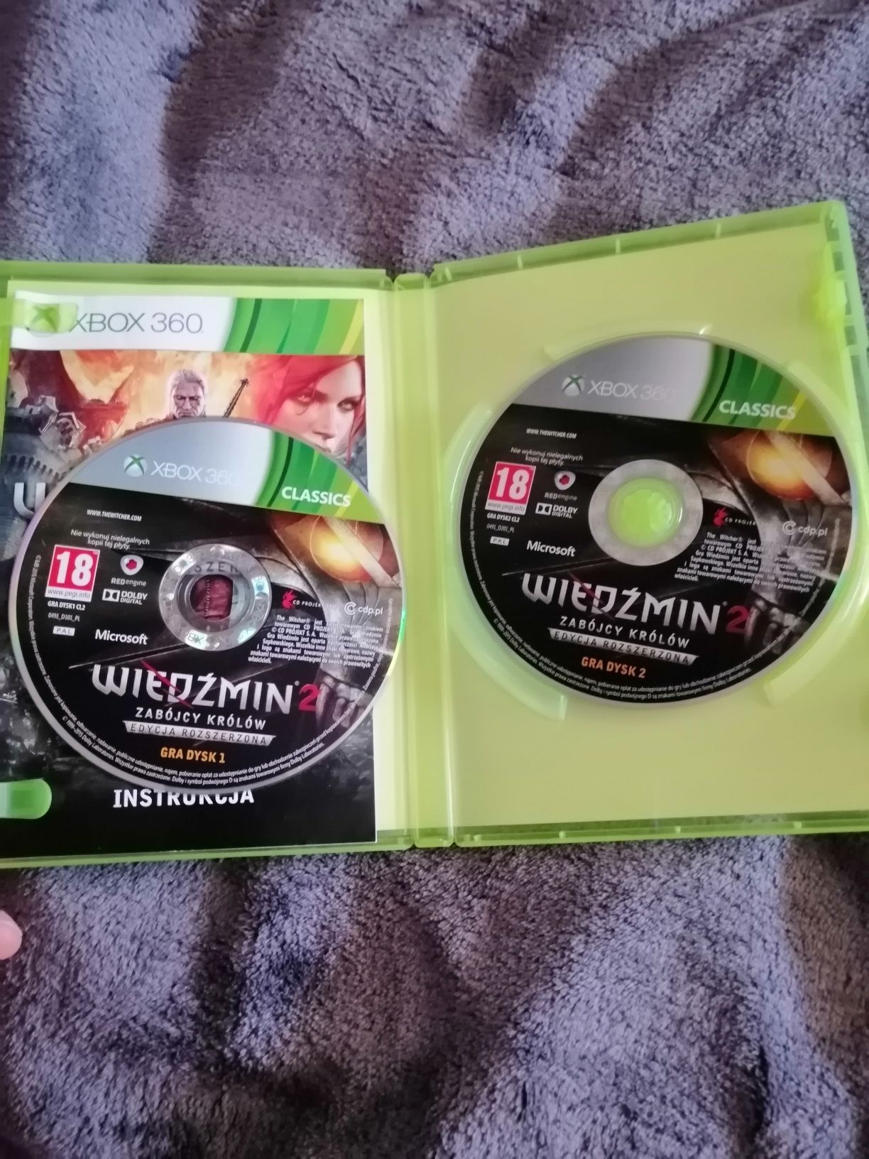 Wiedźmin 2 PL xbox 360