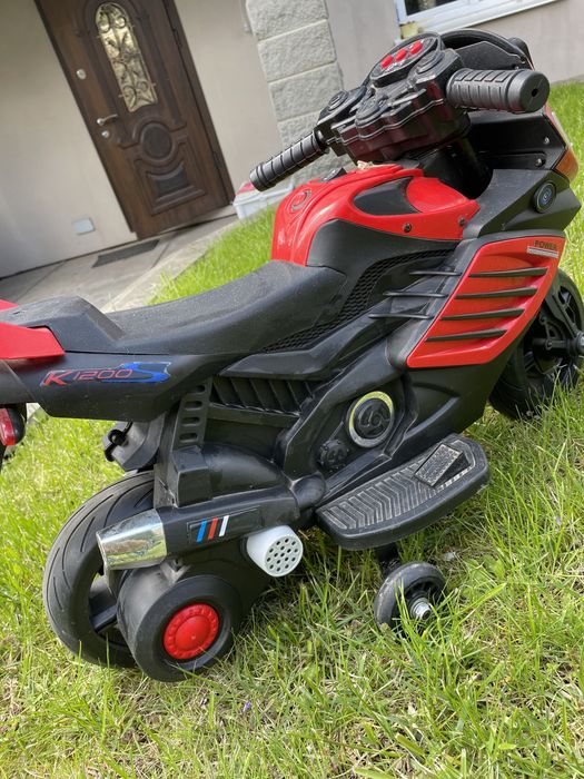 Електро мотоцикл дитячий транспорт мотрцикл електро електро машина