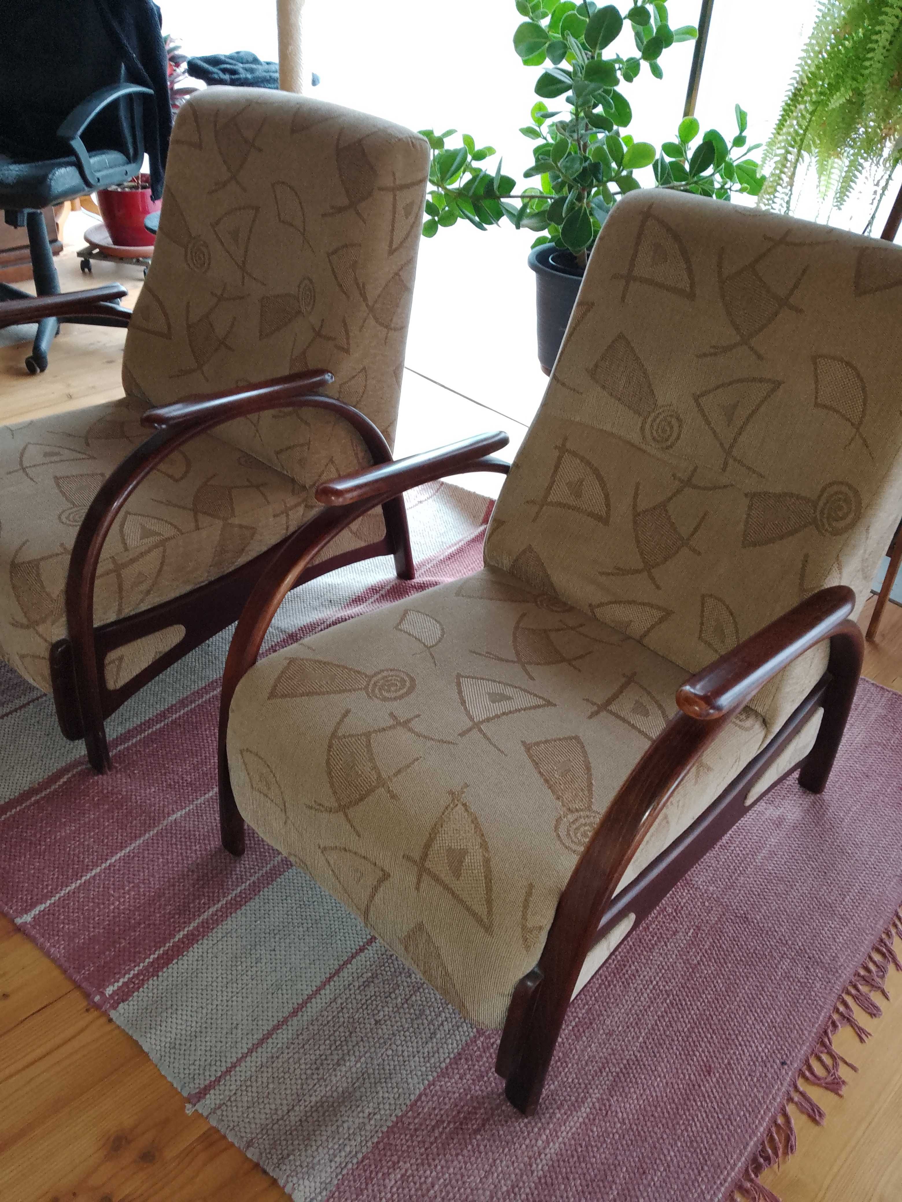 Fotele   vintage  do salonu
