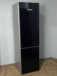 Чорне Скло Холодильник Liebherr Стан Нового з Німеччини 2 метра