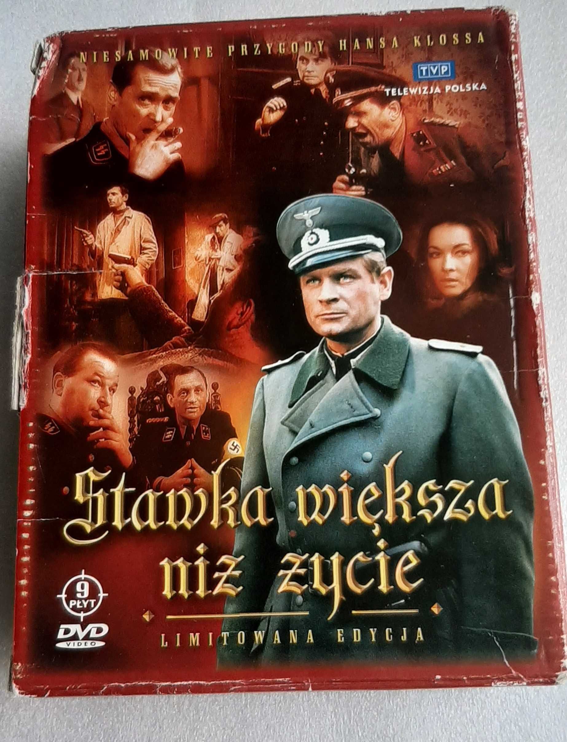 Stawka Większa Niż Życie Hans Kloss DVD x9