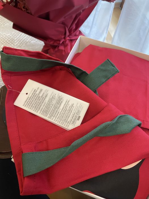 Фартук, прихватка, рукавиця кухонні червоні 100