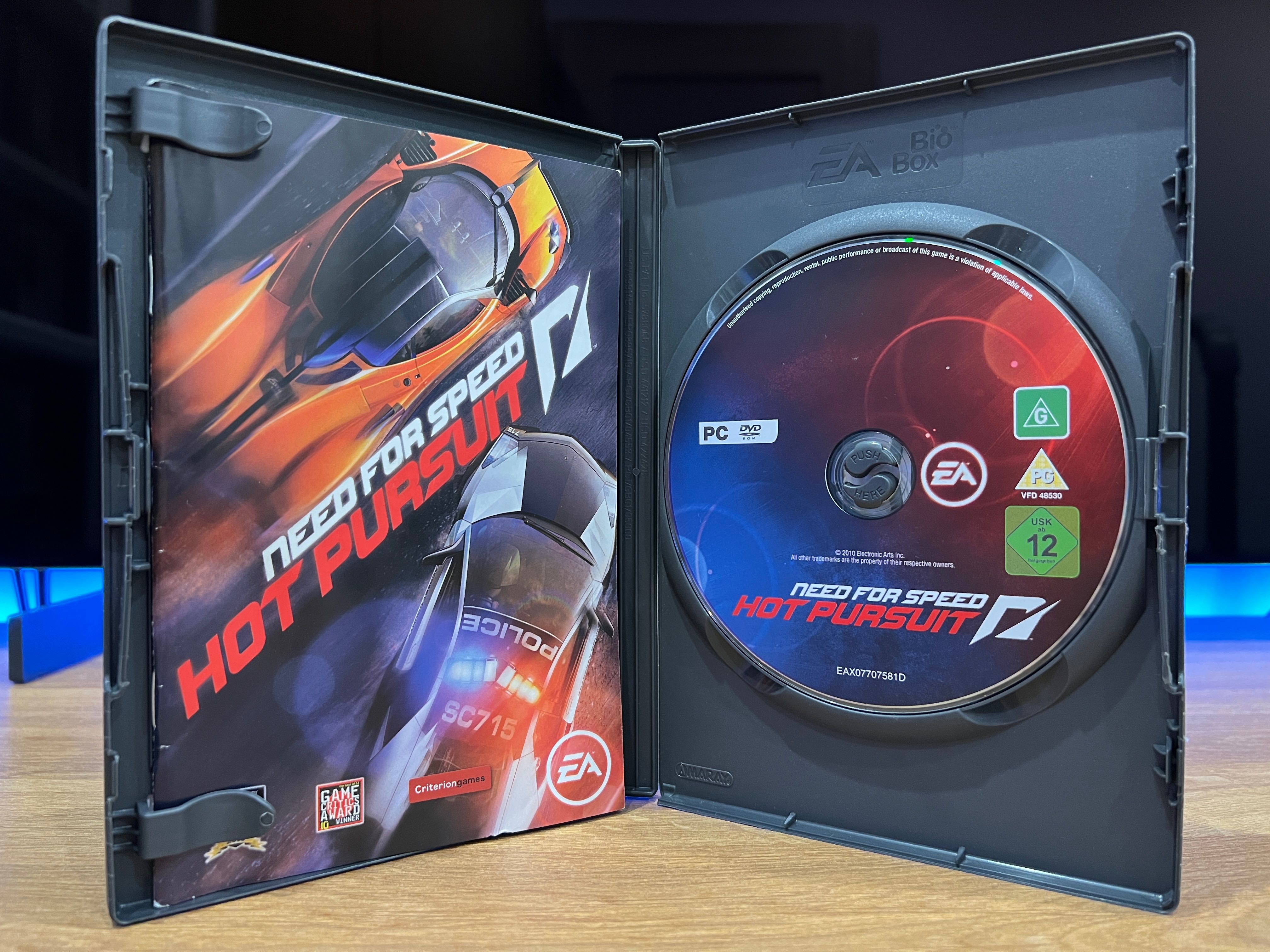 Need for Speed Hot Pursuit (PC PL 2010) DVD BOX premierowe wydanie