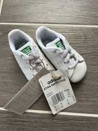 Дитячі пінетки,кросівки adidas stan smith crib, дитячі кросівки adidas