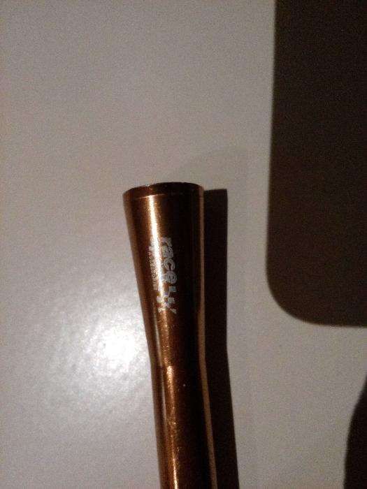 antena RACE SPORT dourada nova.