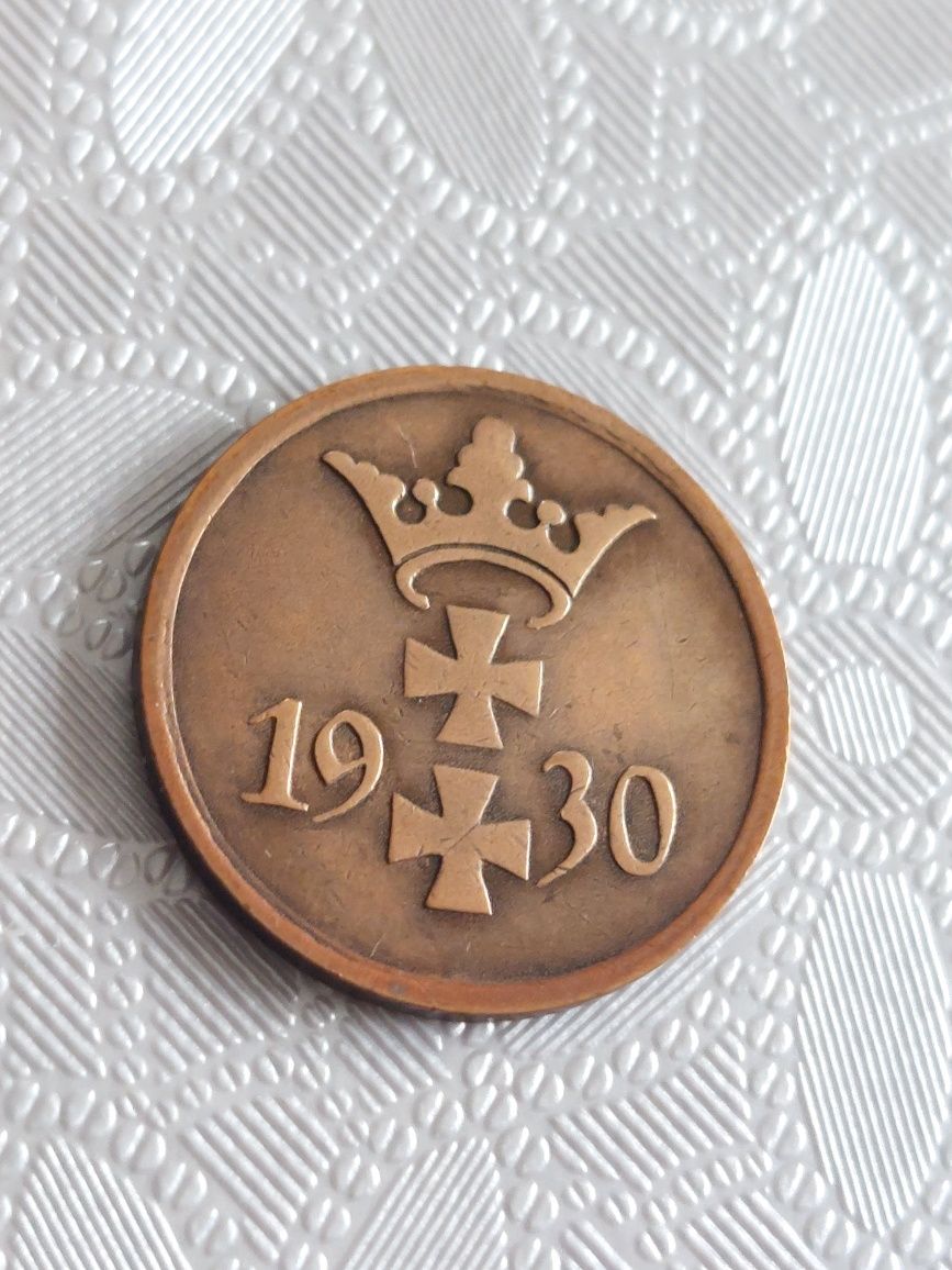 1  pfennig 1930 Gdańsk