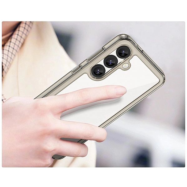 Etui silikonowe Outer Space Case z żelową ramką do Samsung Galaxy S25
