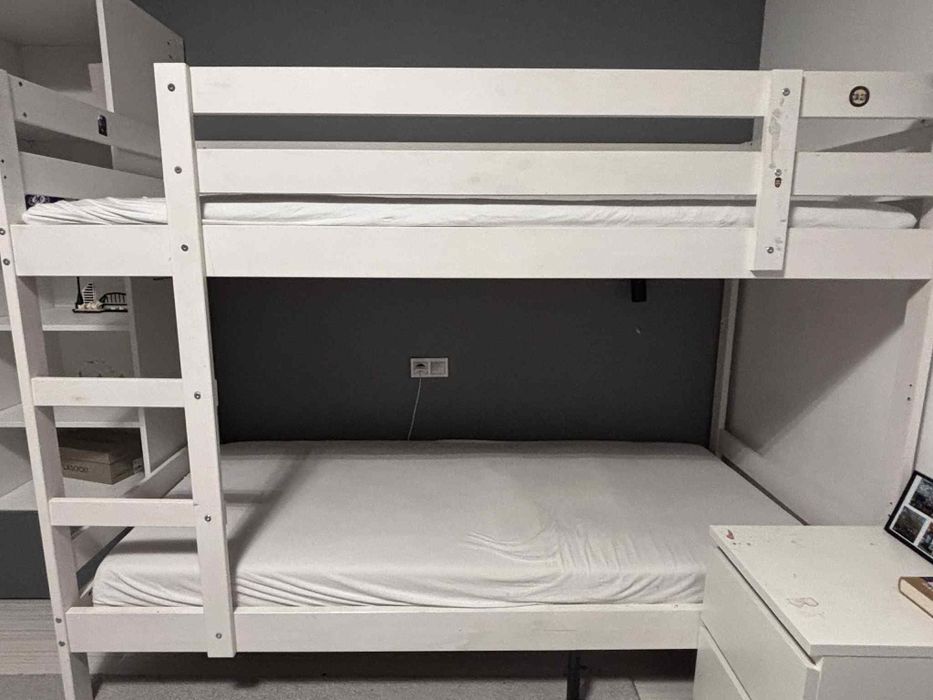 Łóżko piętrowe Ikea