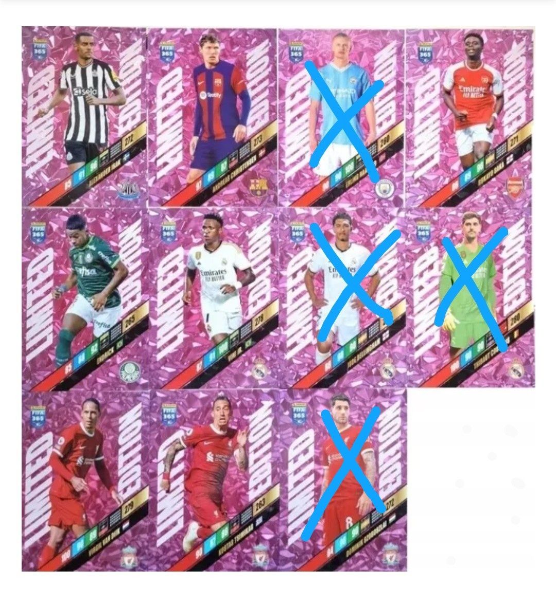 Limitowane karty Limited Panini FIFA 365 z 2024