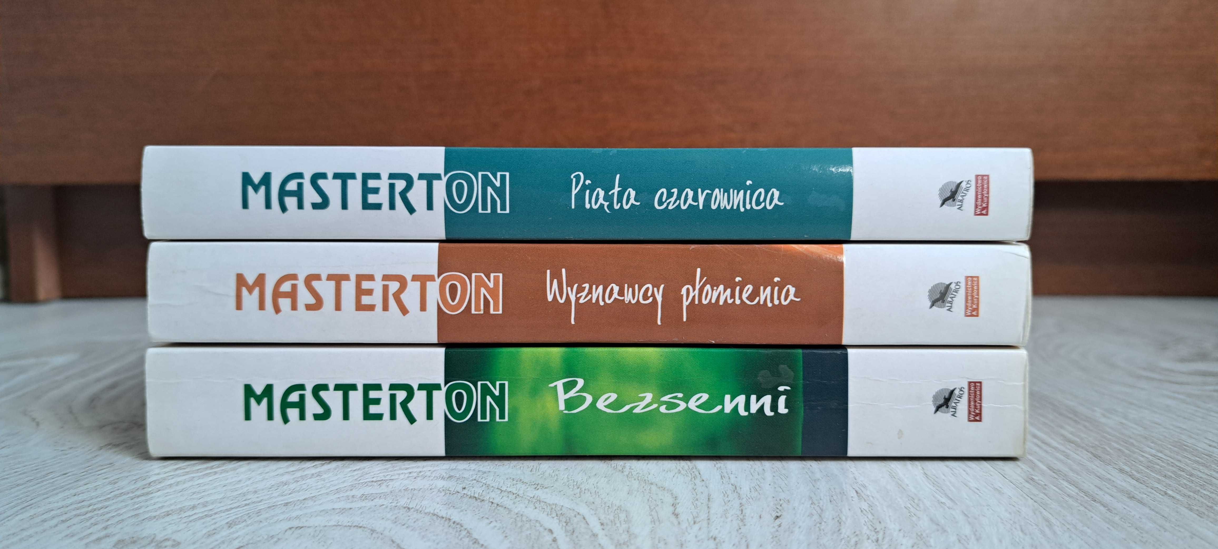 3x Graham Masterton Piąta czarownica + Bezsenni + Wyznawcy płomienia