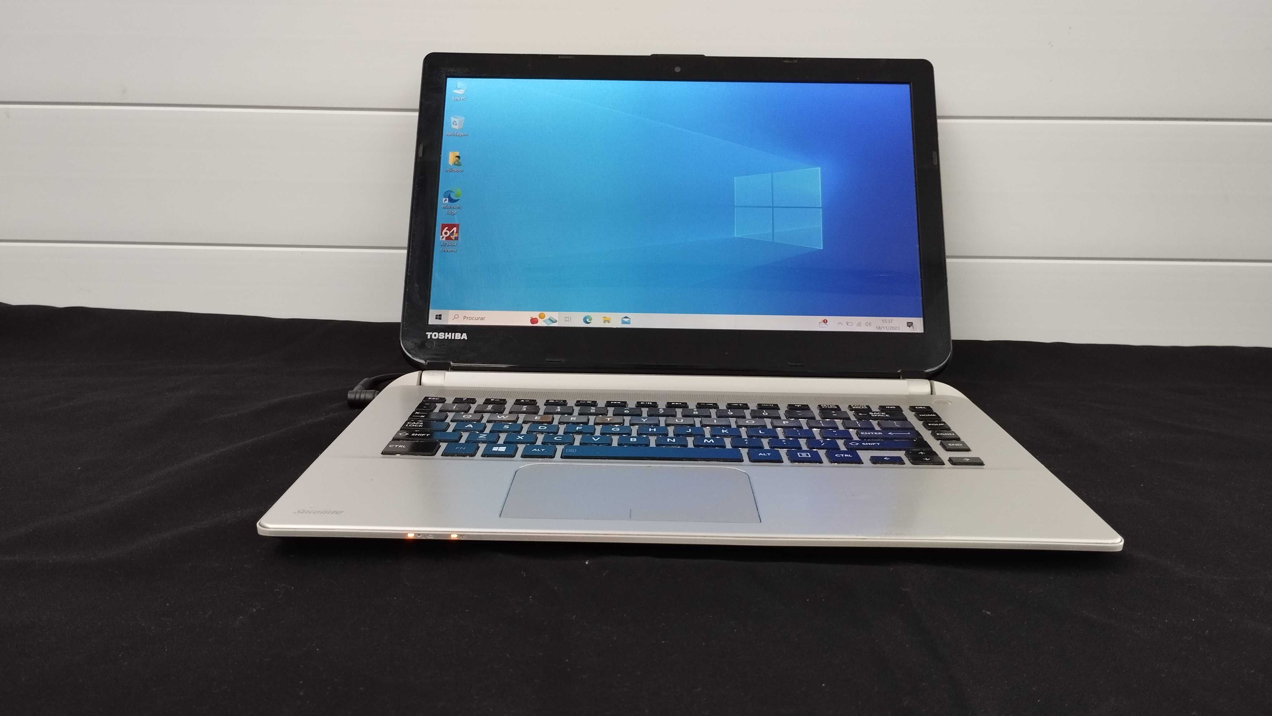ToshibaE-45 Alumínio INTEL i5 8GbRAM 750GBHDD WIFI Webcam