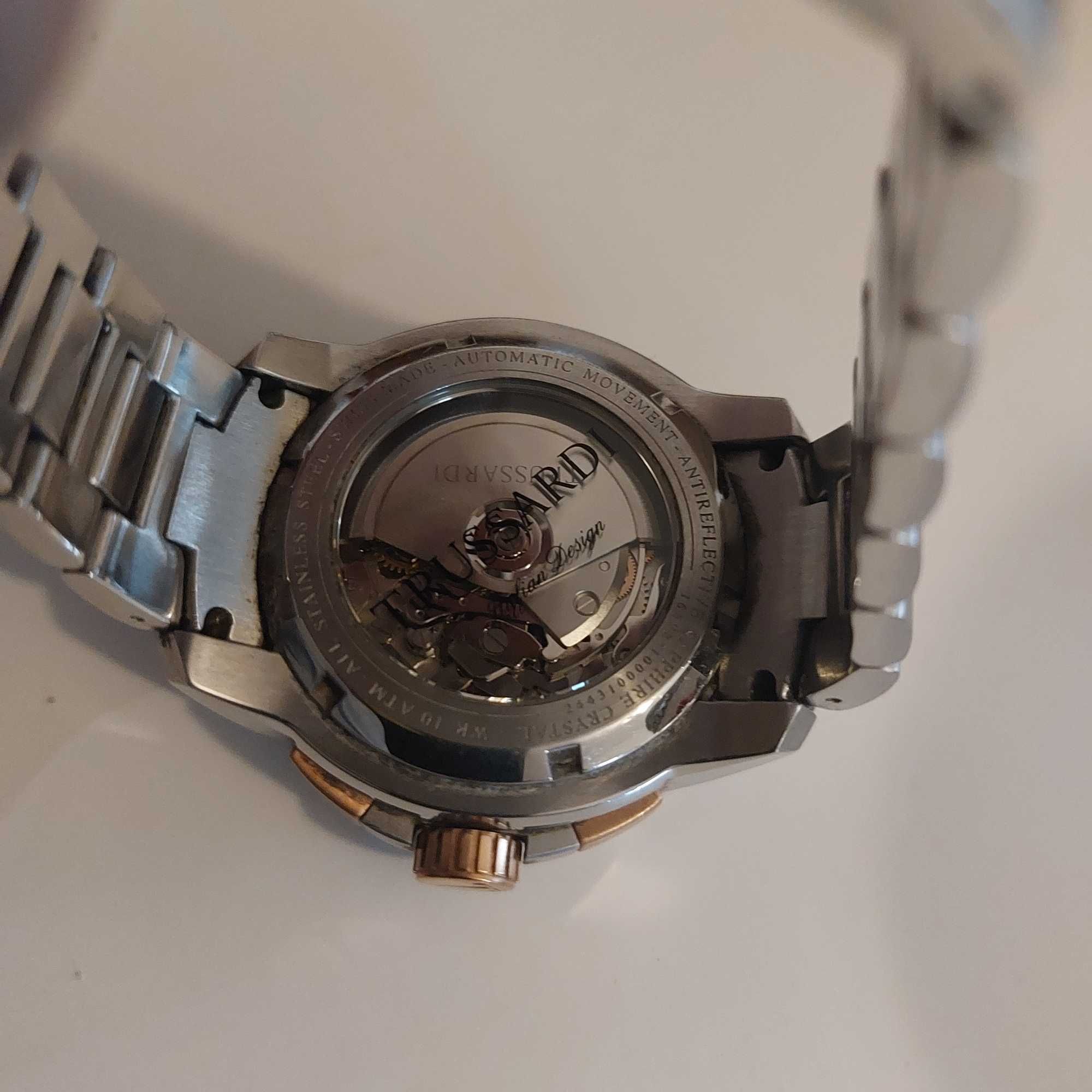 Zegarek Trussardi Szwajcarski CHRONOGRAPH AUTOMATIC T01 Valjoux 7750