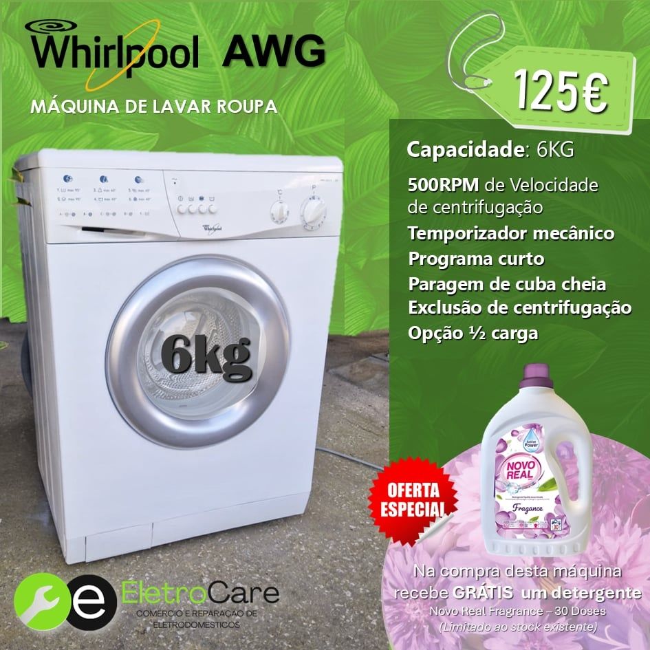 Máquinas de lavar roupa RECONDICIONADAS (COM ENTREGA E GARANTIA)
