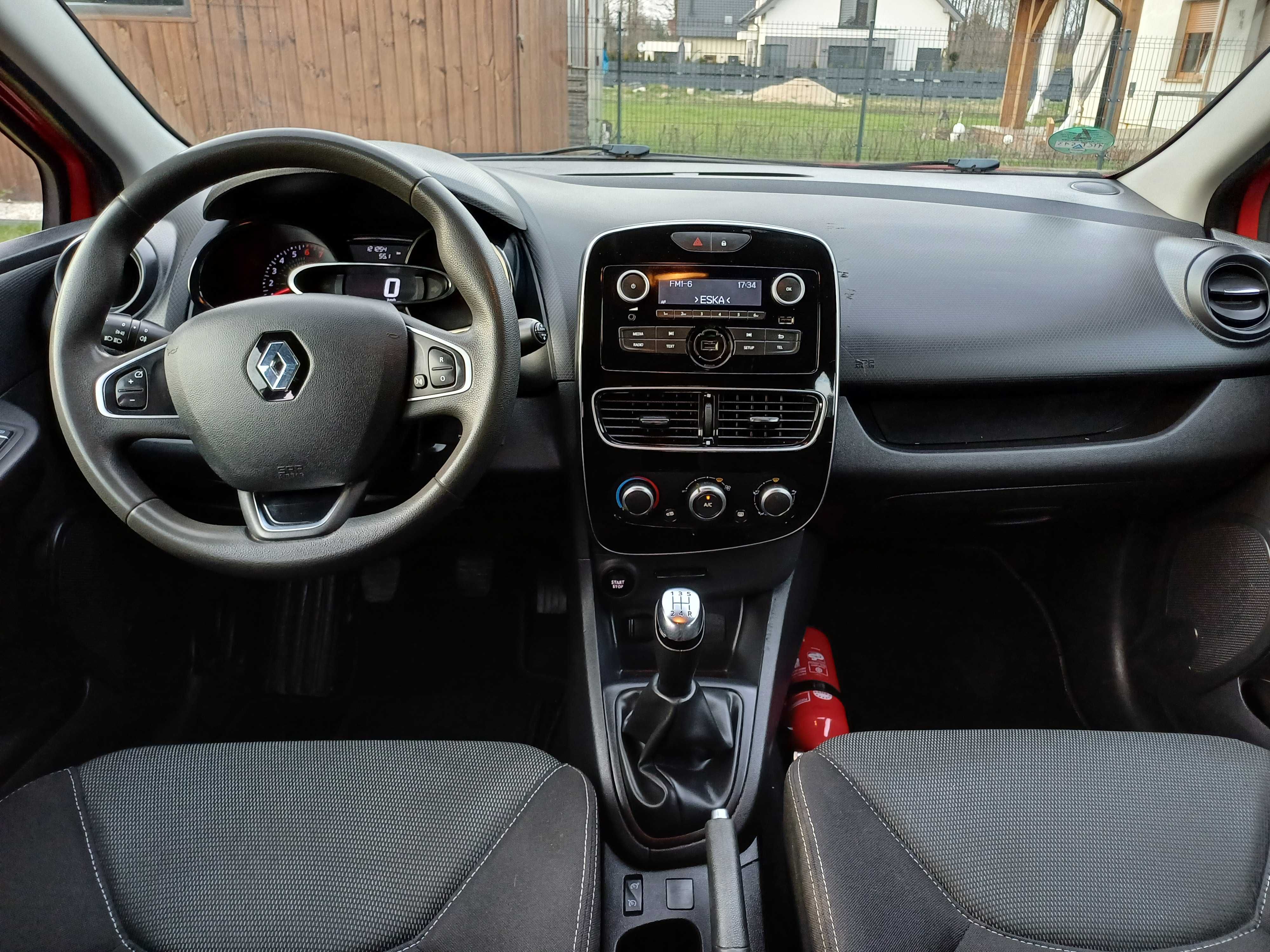 Renault Clio 1.2 16v benzyna, 2017 rok, bezwypadkowy, zarejestrowany