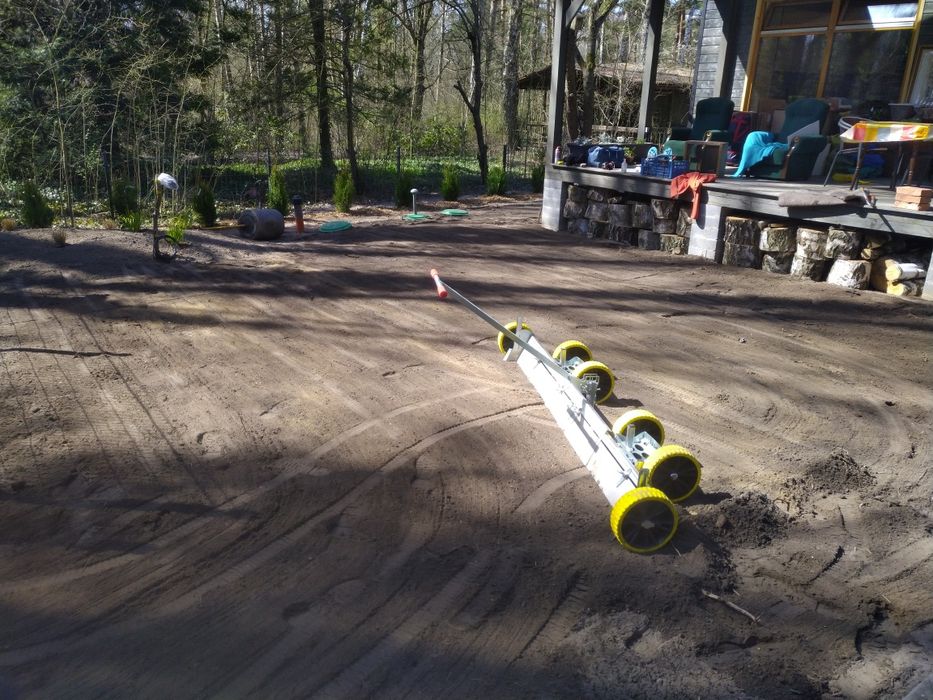 Usługi glebogryzarką separacyjną, zakładanie trawników