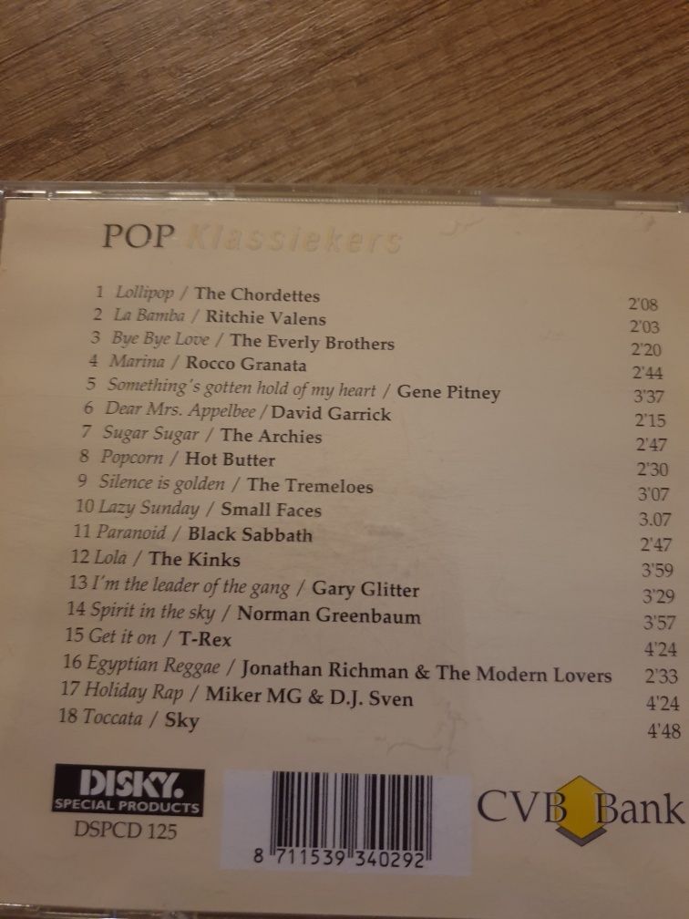 POP Klassiekers  cd