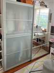 Portas deslizantes roupeiro IKEA -