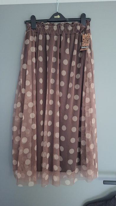 Spódnica grochy tiul
