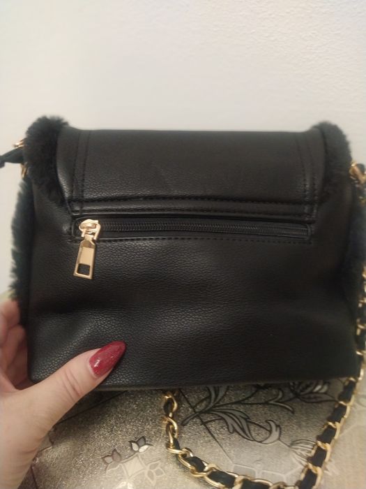 Nowa z metką Torebka co&coo fashion z futerkiem