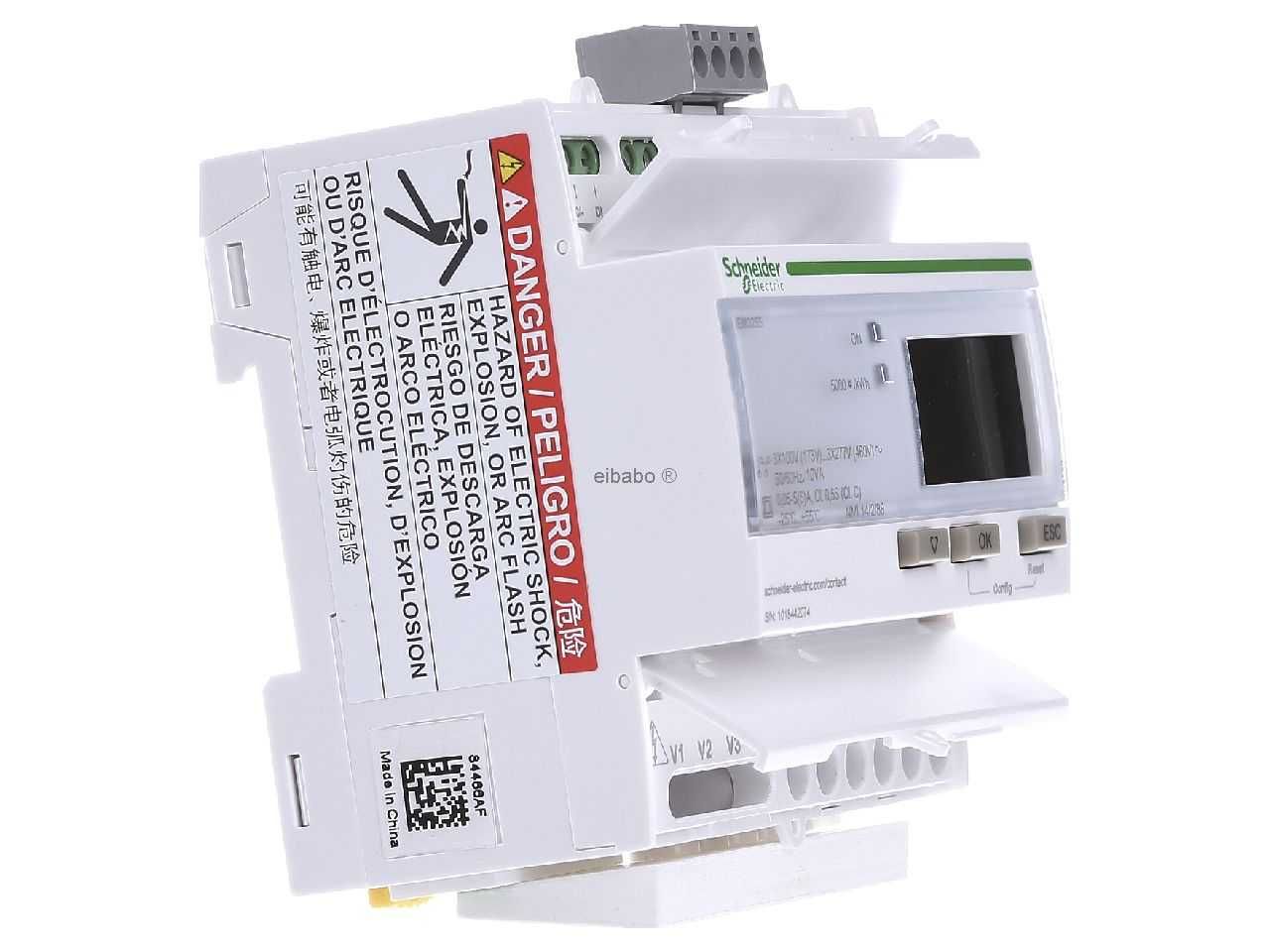 iEM3255 contador de energia - CT - Modbus - 1 E/S digital -multitarifa