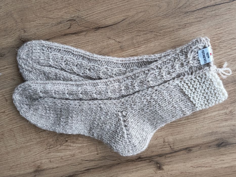 Продам чудові носки вовна 100% handmade