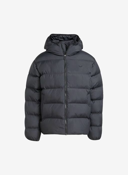 Чорний Пуховик Адідас, Adidas Tonal Puffer down М, L,