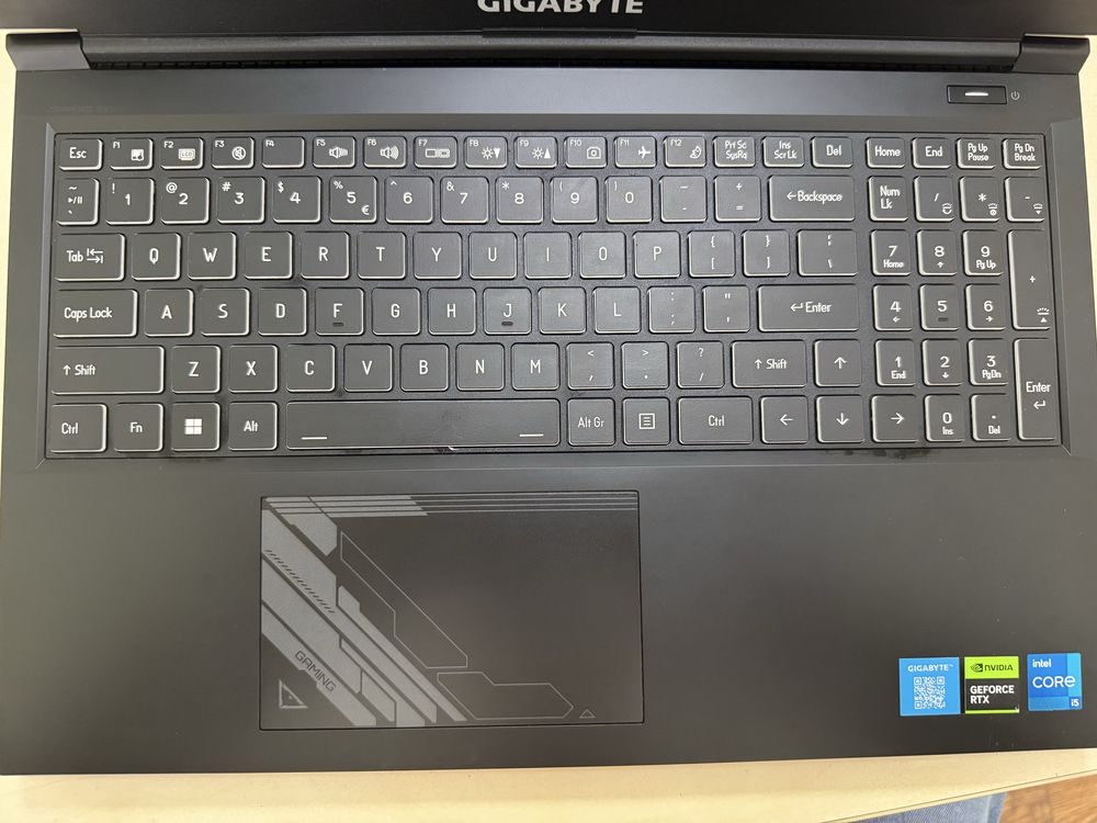 Ігровий ноутбук Gigabyte G5 (i5-12500H+RTX4060)