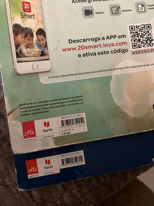 Vendo manuais e cadernos de atividade 6 ano