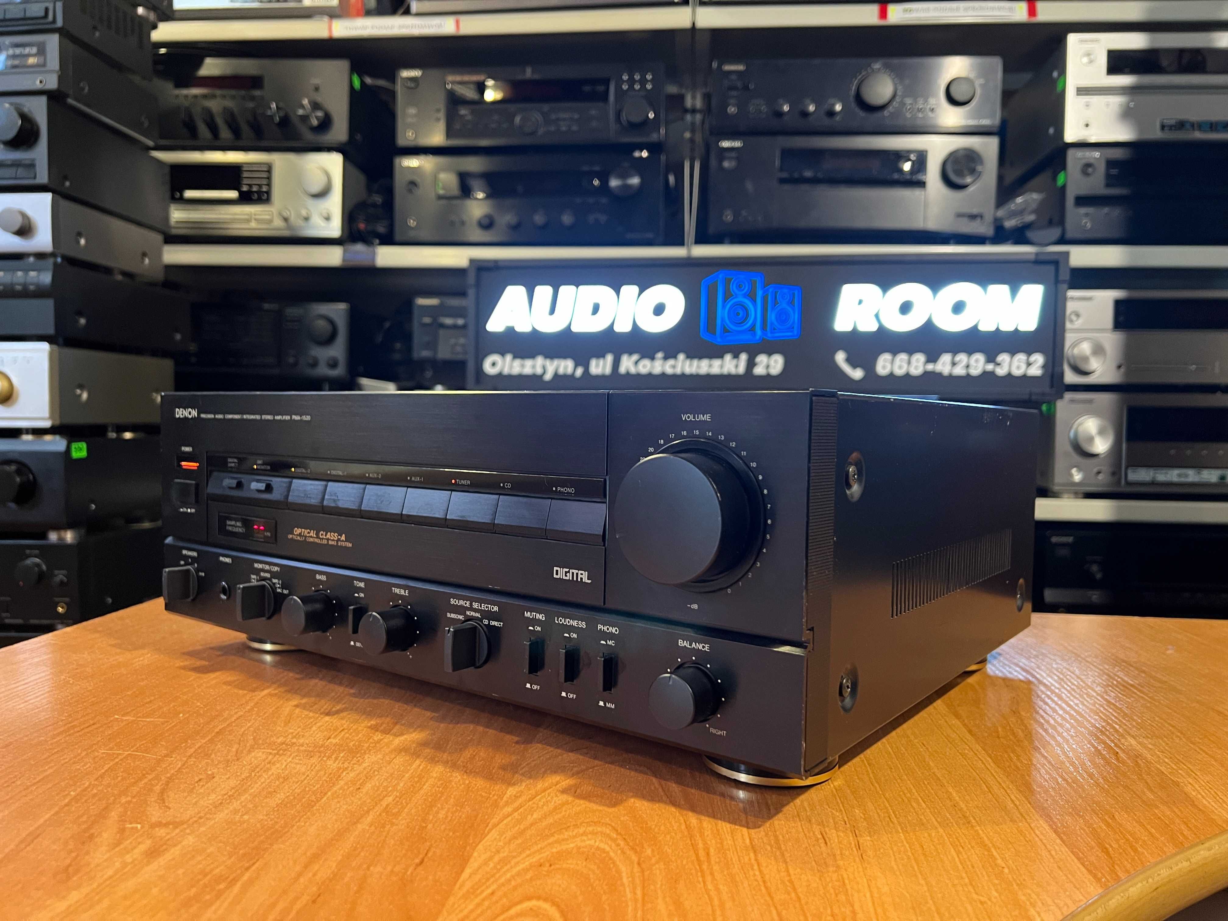 Wzmacniacz Denon PMA-1520 z wejściem optycznym, Audio Room