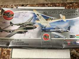 Сборные модели самолётов Revell 1:72. Air Fix набор из трёх самолётов.