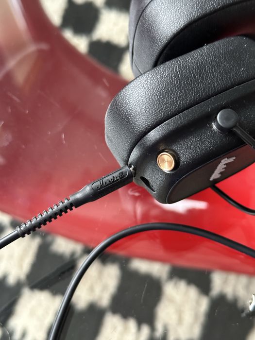 Słuchawki Marshall Major IV Bluetooth Czarny Bezprzewodowe