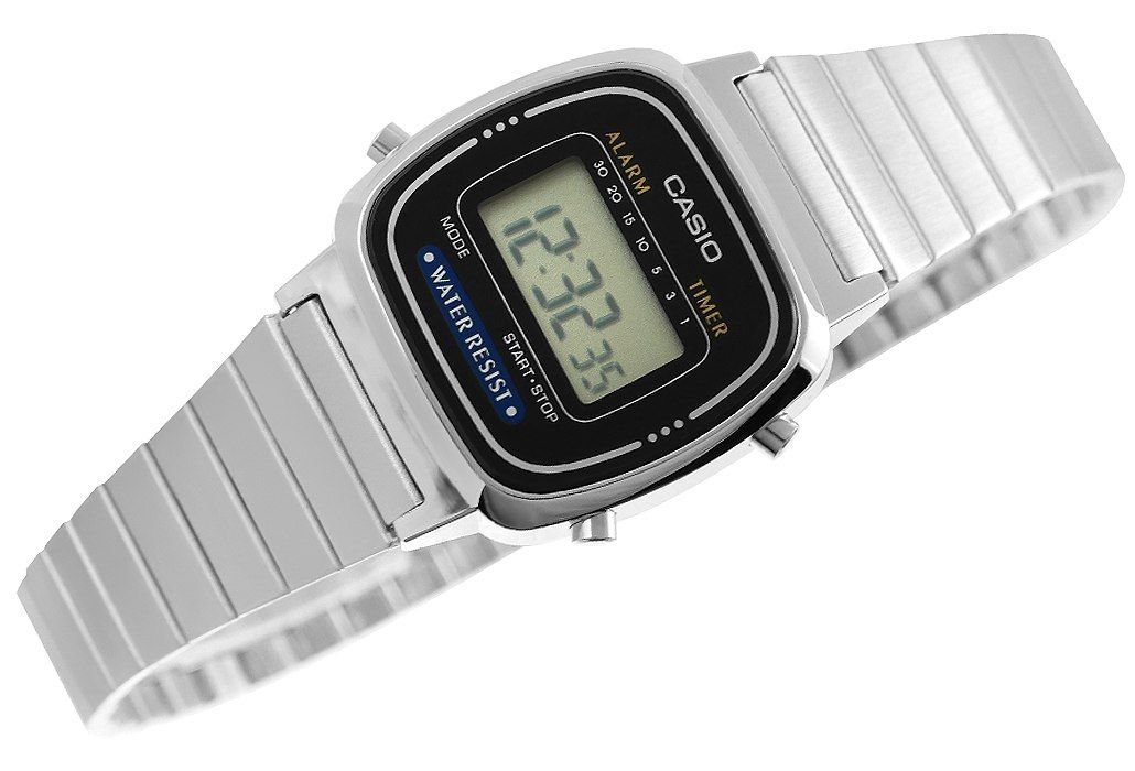 zegarek damski casio collection retro la670wa-1df