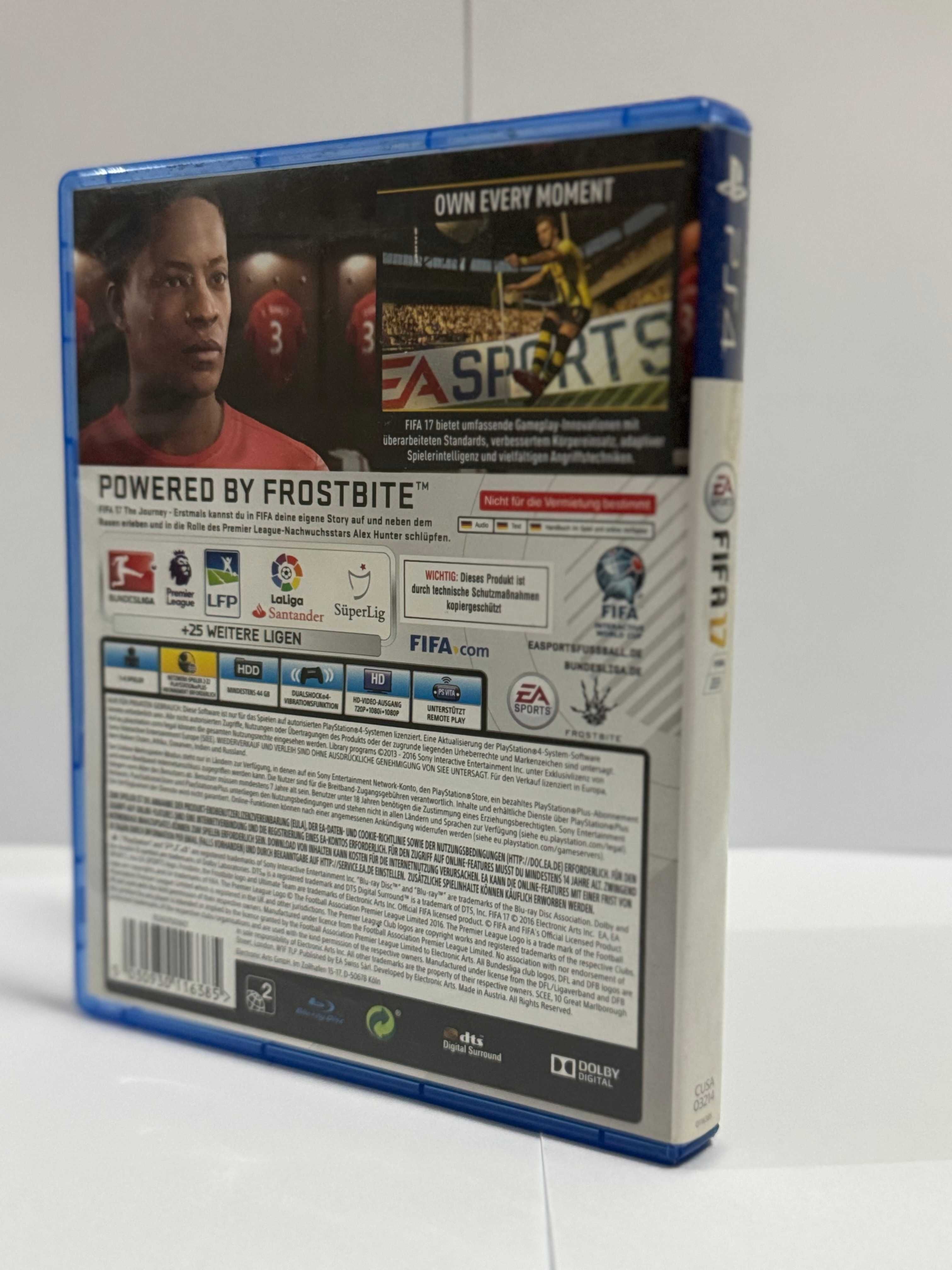 Gra Fifa 17 na PS4, POLSKA wersja, db stan!