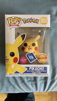 Funko pop pikachu flocked exclusivo 353
