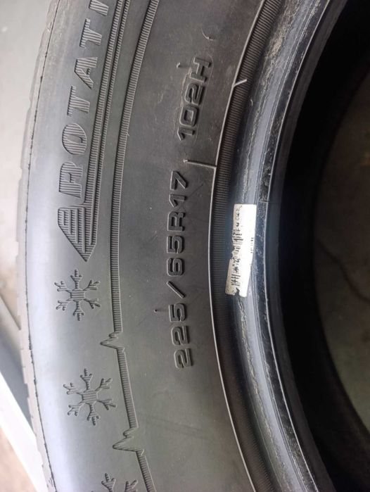 225 65 17 Dunlop Winter Sport 5 SUV шини зимові
