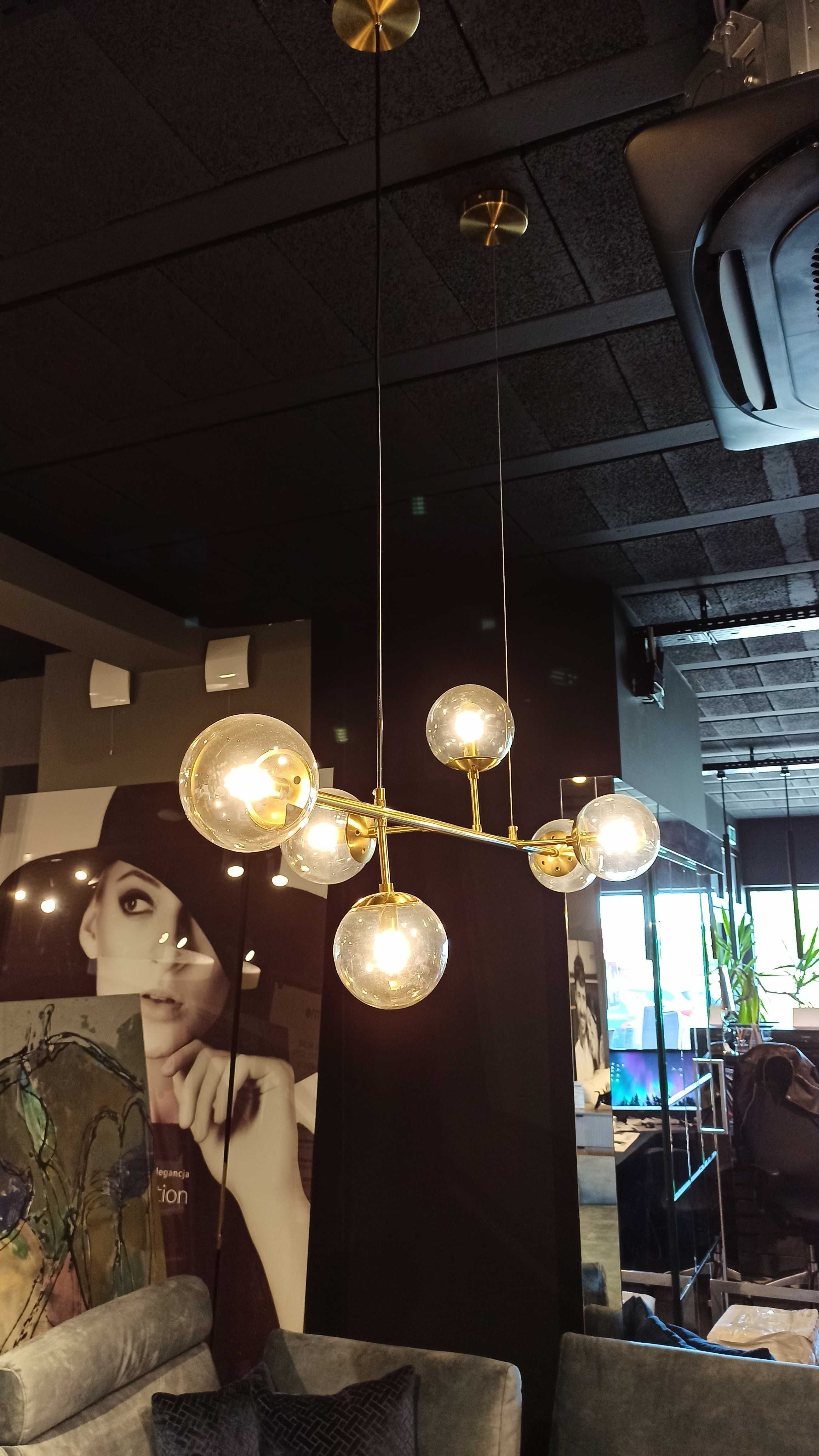 lampa wisząca Helios 6 Azzardo z ekspozycji