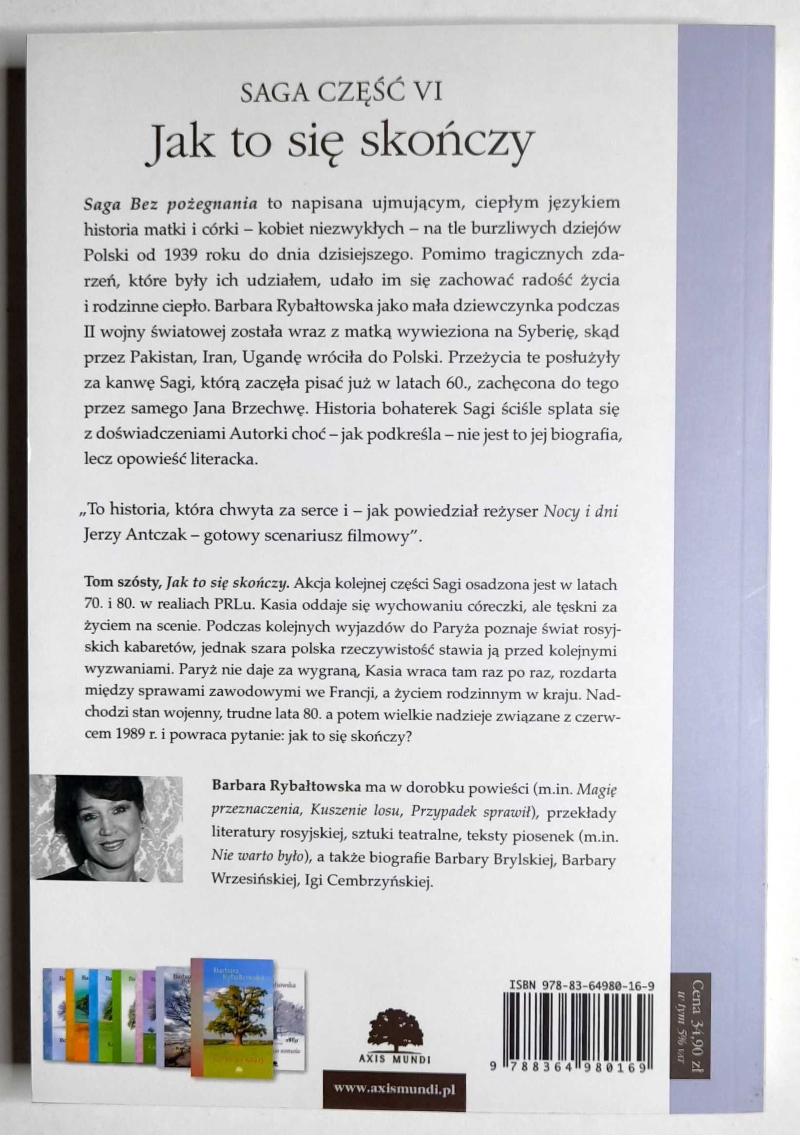 Jak to się skończy, Barbara Rybałtowska, NOWA!