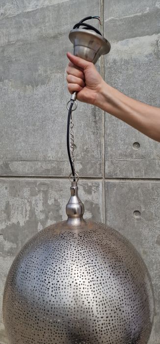 Candeeiro design metalico Marroquino de teto