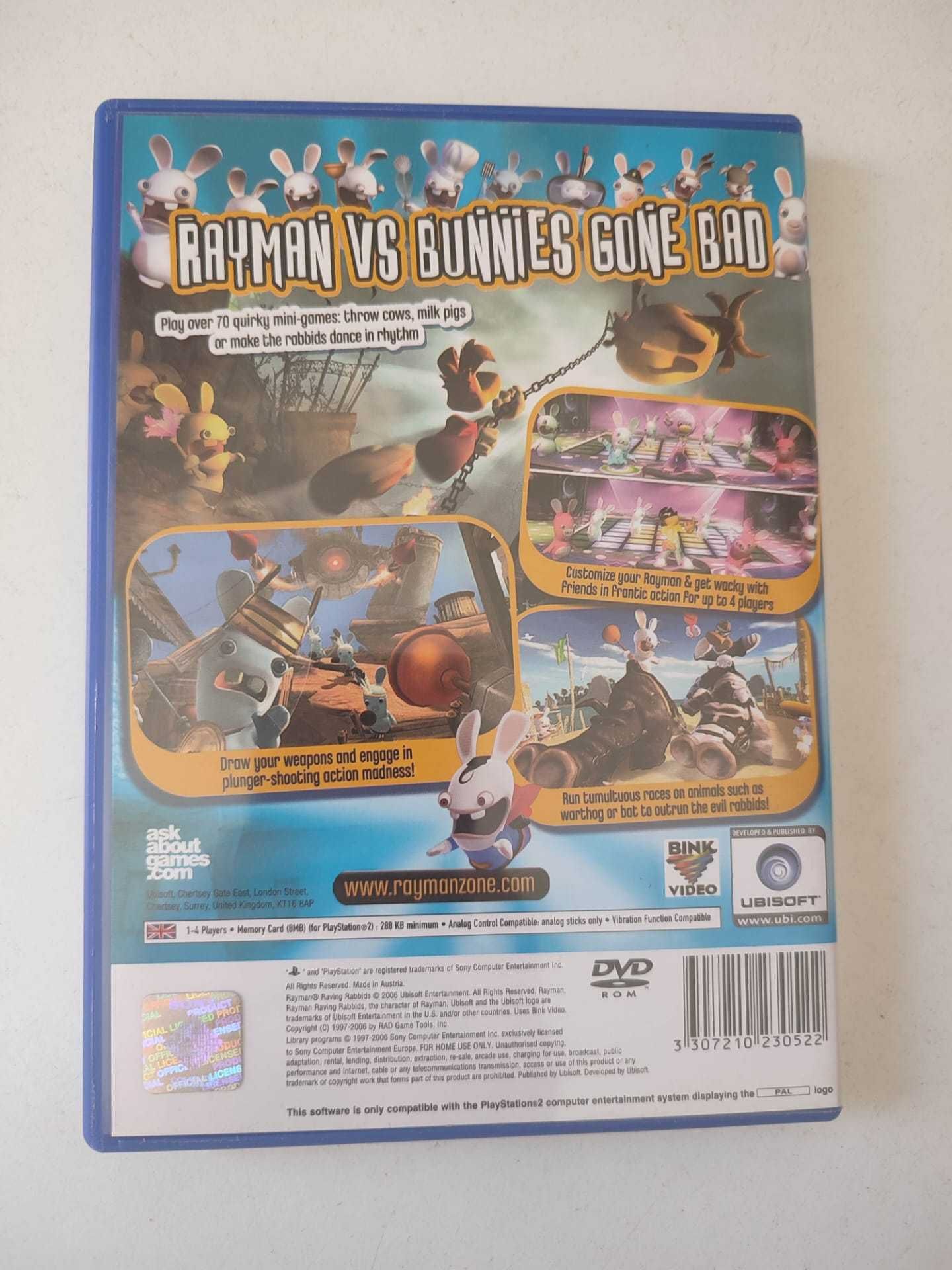 PS2 - Rayman Raving Rabbids