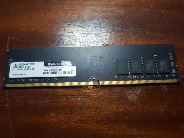Memória RAM 8GB 2400mhz Teamgroup ddr4