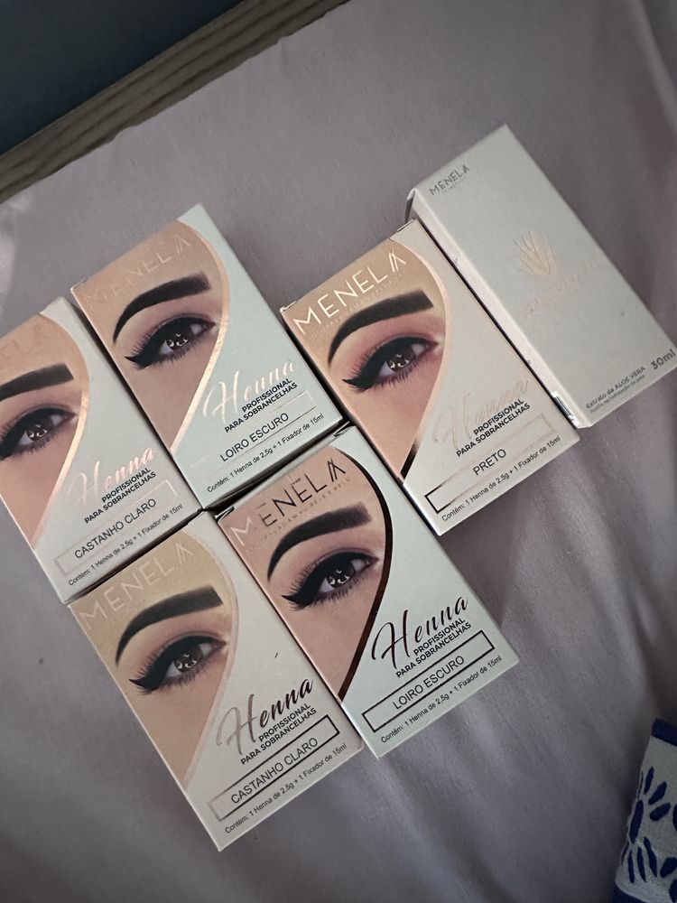 Kit Henna Menela + removedor