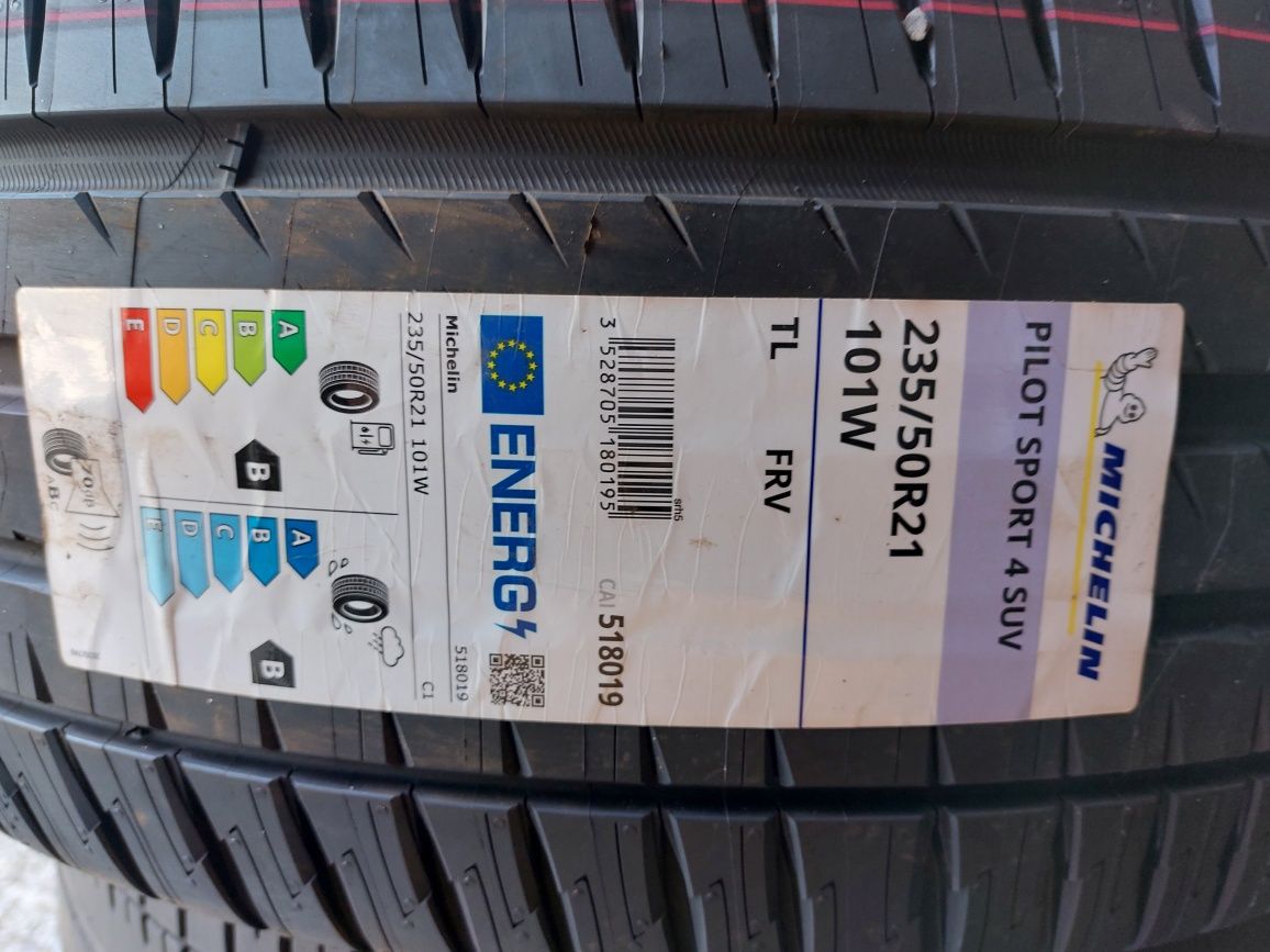 Nowe opony letnie 235/50/21 Michelin Pilot Sport 4 SUV