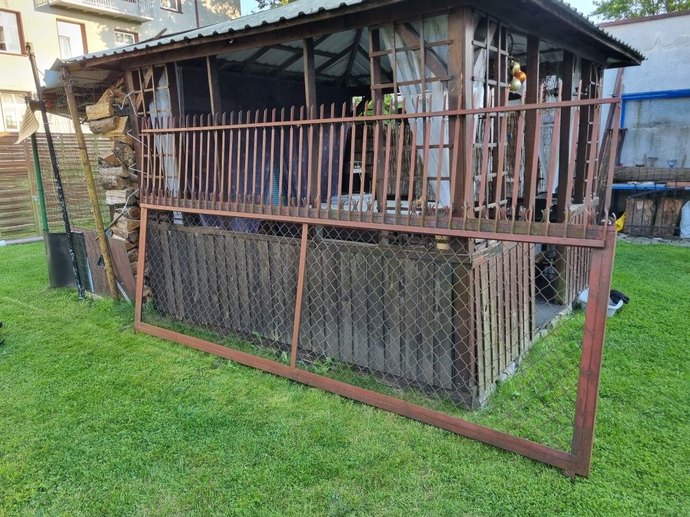 Brama przesuwna porządna, ciężka. 3,5 m na 1,75.