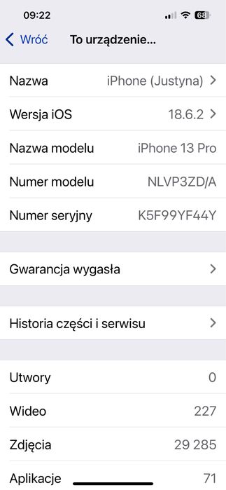 Iphone 13 pro 256GB idealny bat 84%
