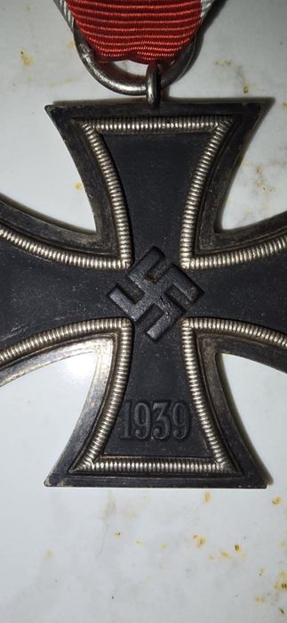 Niemcy II WŚ III RZESZA Krzyż EK2 syg. 44 ORYGINAŁ