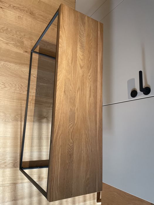 Consola em carvalho e ferro Corte Ingles