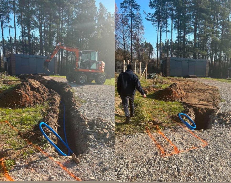 Koparka,wywrotka 4t,Karczowanie ,koszenie , wycinka ,glebogryzarka