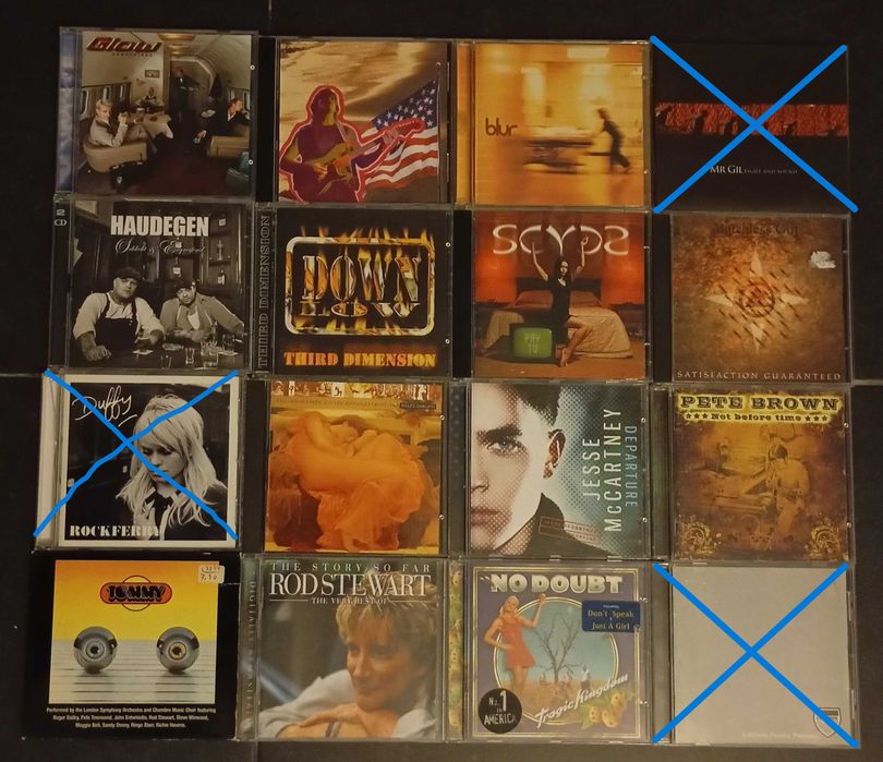 112 CDs de Pop/Rock, Alternative Rock, Hip Hop (desde 2,0€)