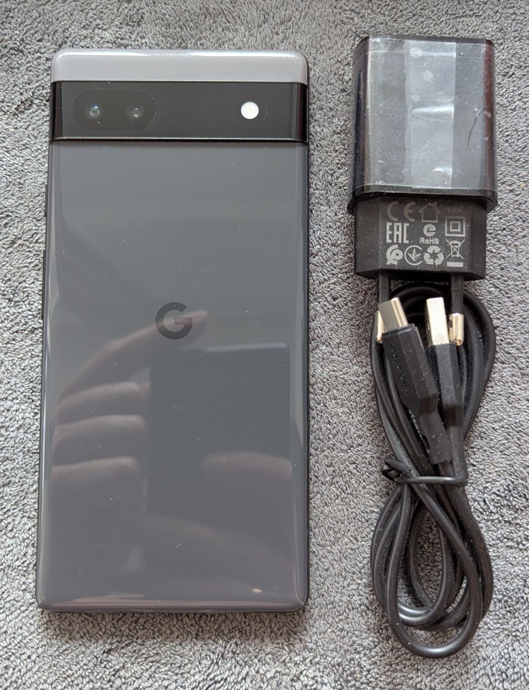 Google pixel 6a 6/128gb, Gray, eSim, Dual Sim, 15 android UNLOCKED!