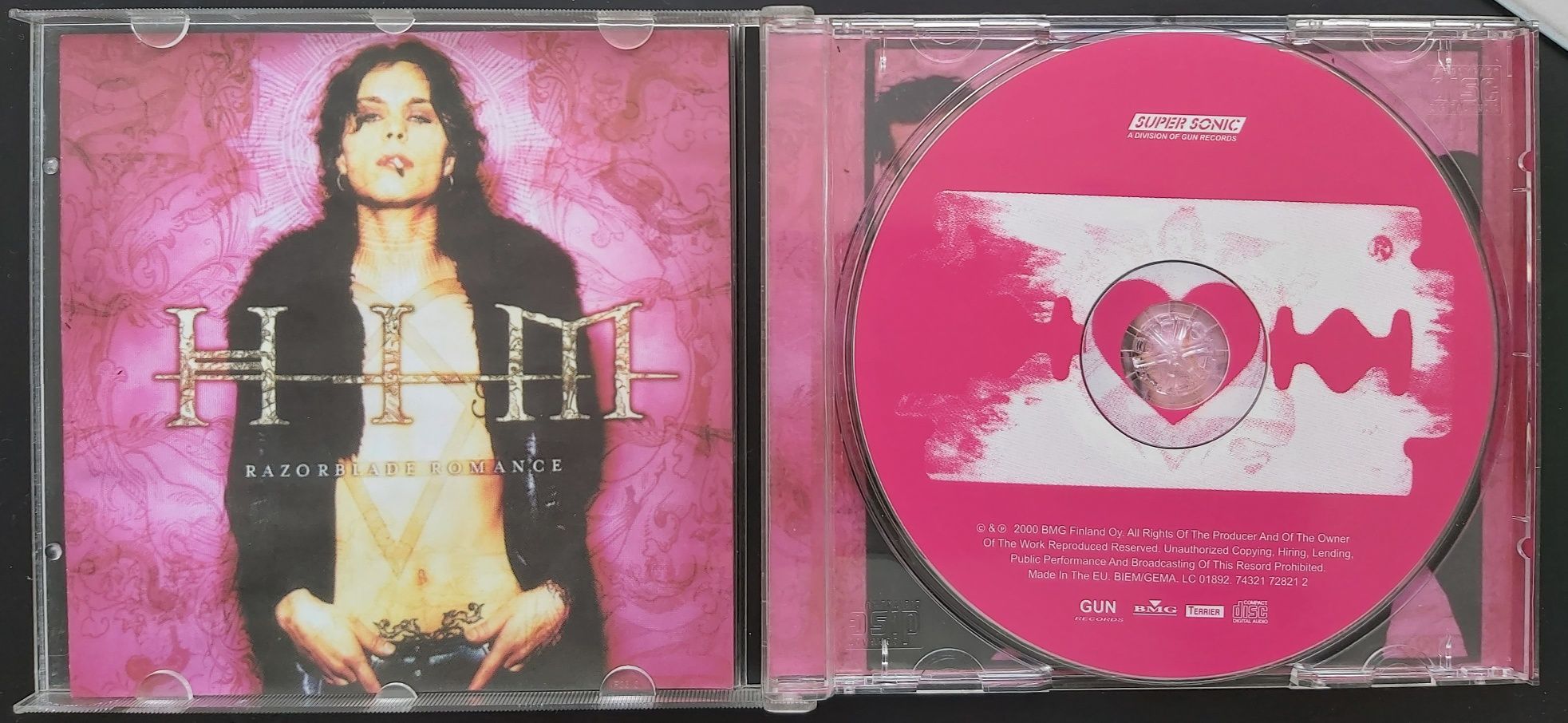 HIM razorblade romance CD russia